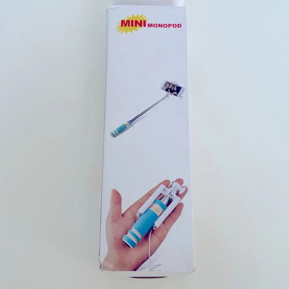 VizGiz Selfie Stick Mini Monopod Portable